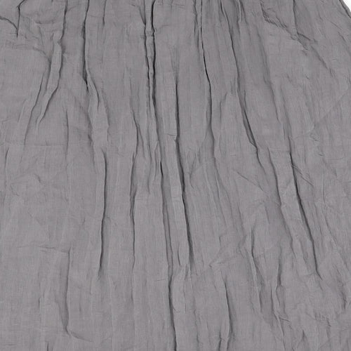 Marks and Spencer Womens Grey Polyester Peasant Skirt Size 14