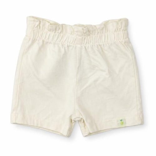 Marks and Spencer Girls Ivory Cotton Cropped Trousers Size 3-6 Months Pullover - Lemon