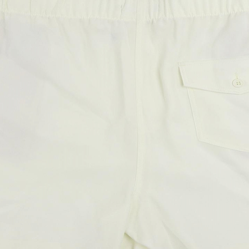 Marks and Spencer Womens Ivory Polyester Basic Shorts Size 20 L6 in Regular - Pockets