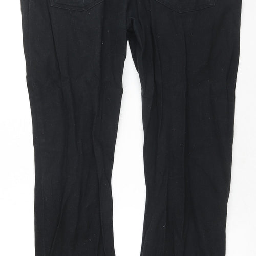 Denim & Co. Mens Blue Cotton Straight Jeans Size 36 in L32 in Regular Zip