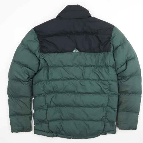 Kathmandu Mens Green Puffer Jacket Jacket Size M Zip