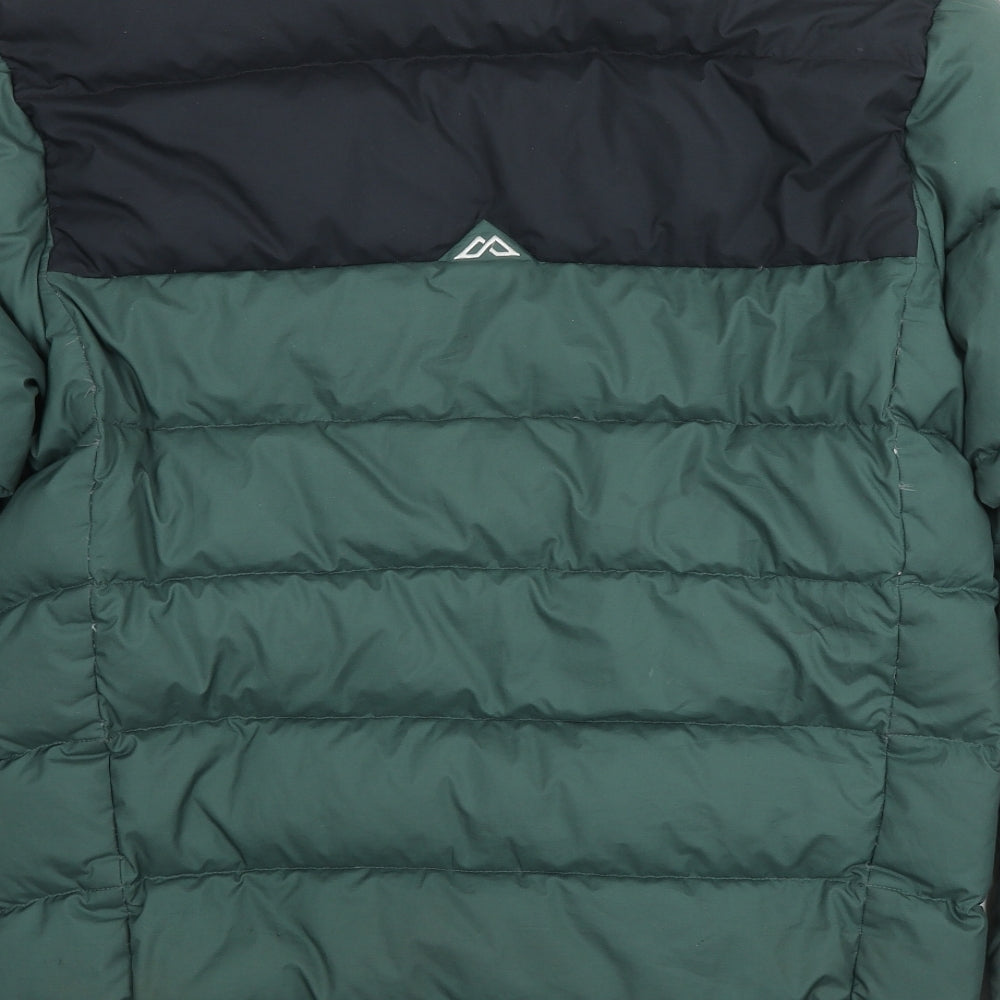 Kathmandu Mens Green Puffer Jacket Jacket Size M Zip