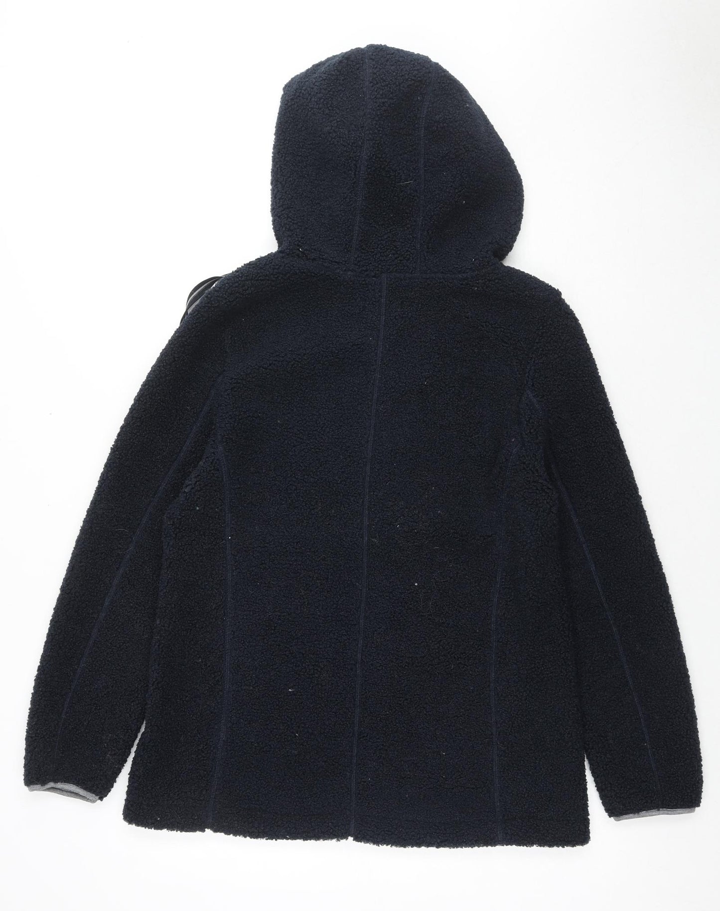 M&Co Womens Blue Jacket Size 10 Zip