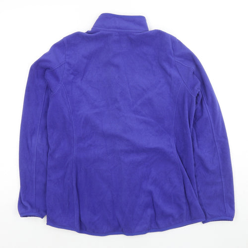 GOODMOVE Womens Purple Jacket Size 12 Zip