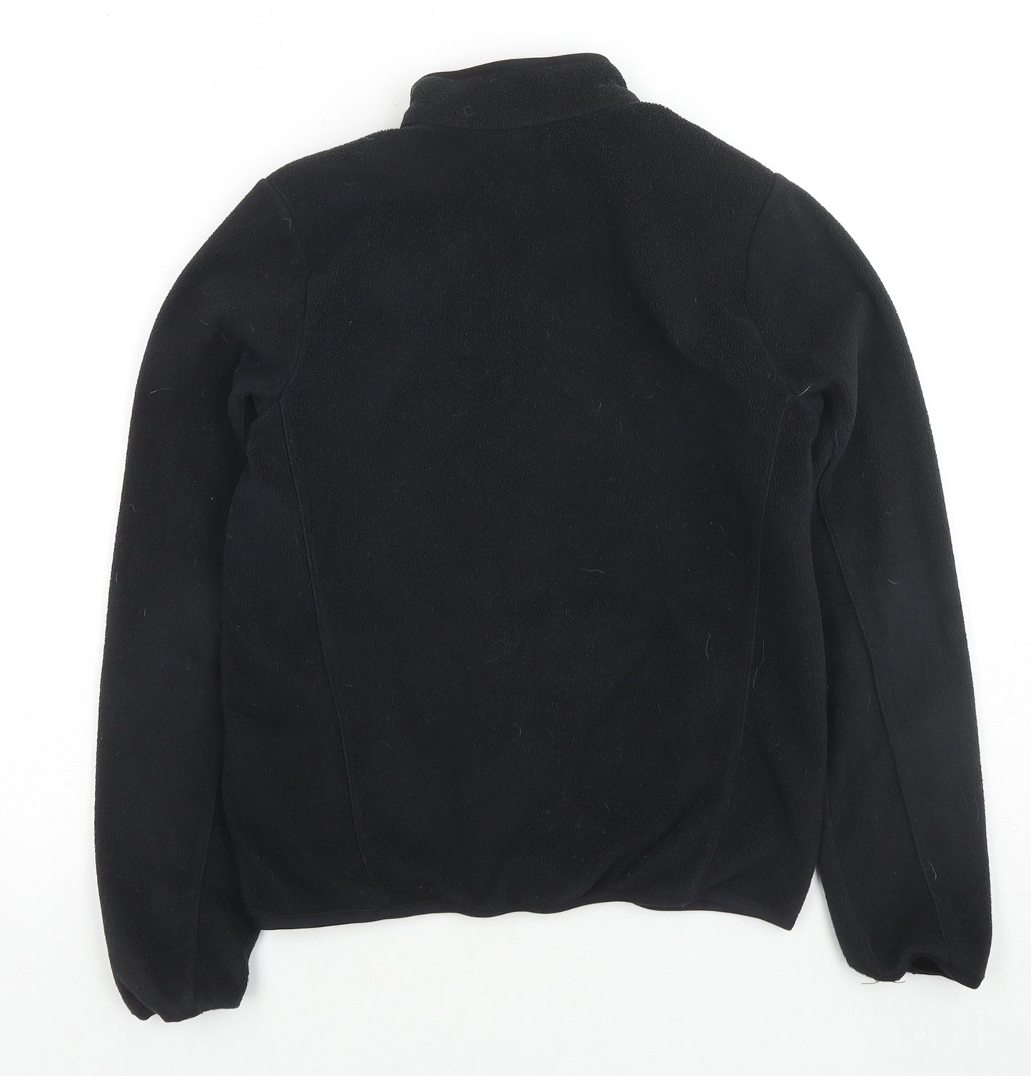 DECATHLON Boys Black Jacket Size 12 Years Zip