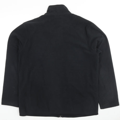 Marks and Spencer Mens Black Jacket Size M Zip