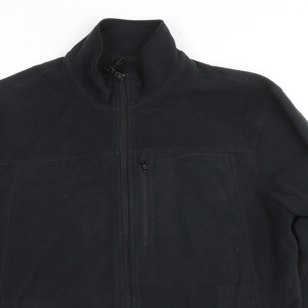 Marks and Spencer Mens Black Jacket Size M Zip