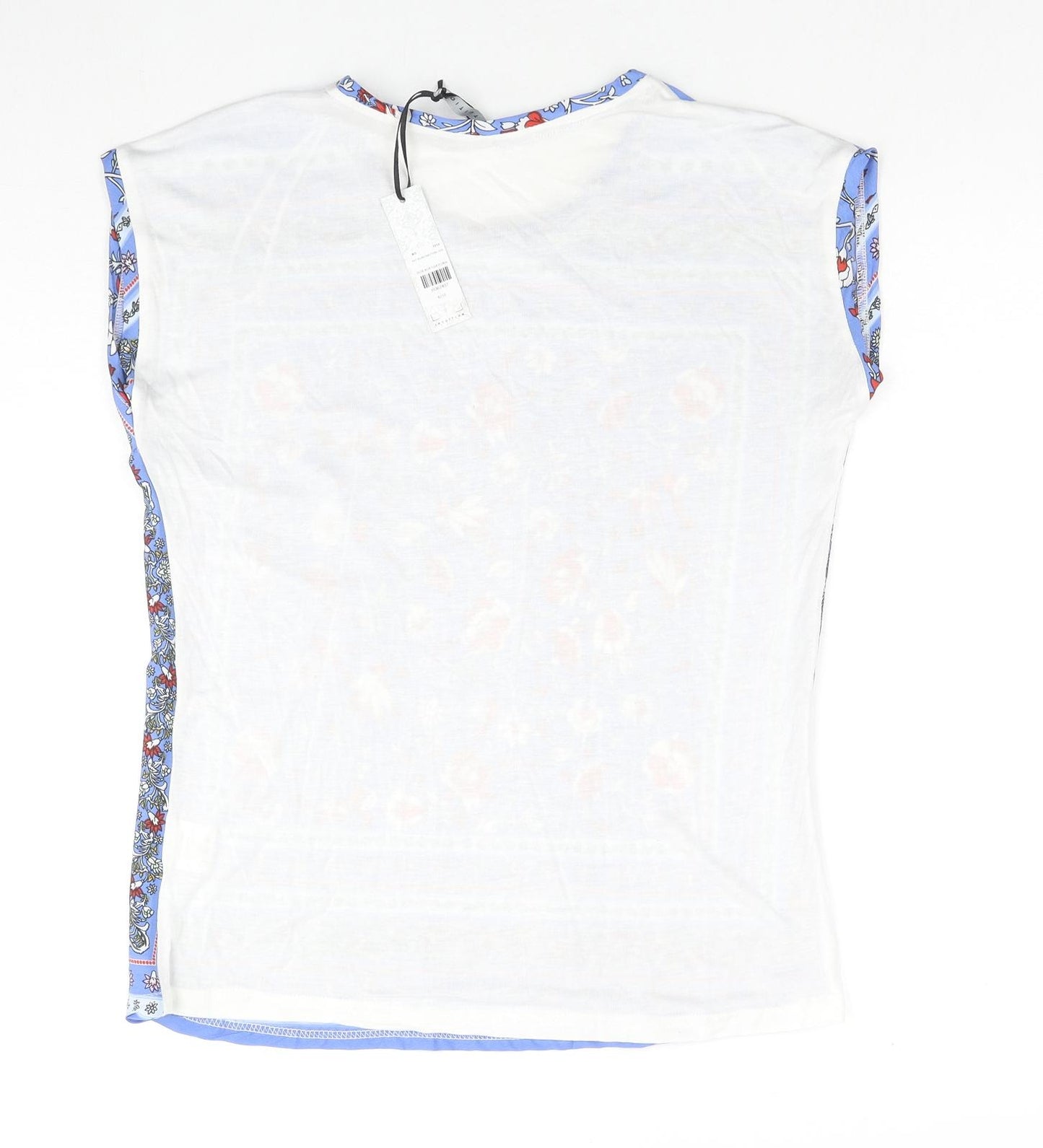Intuition Womens Multicoloured Floral Polyester Basic Blouse Size 8 Round Neck - Size 8-10