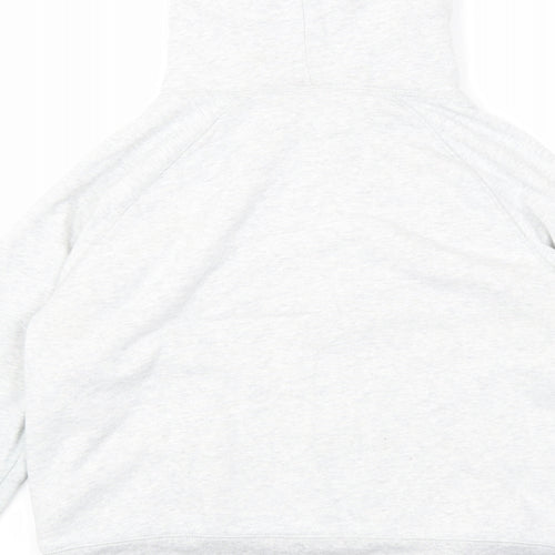 Gap Womens Grey Cotton Full Zip Hoodie Size M Zip