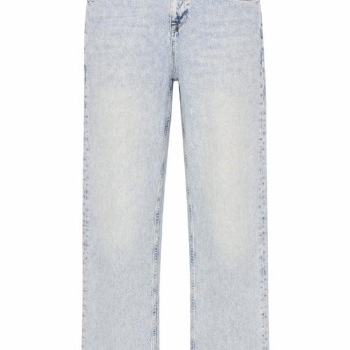ASOS Womens Blue Cotton Straight Jeans Size 30 in L32 in Regular Zip