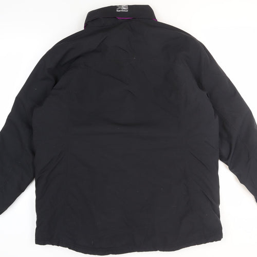 Karrimor Women's Black Ski Jacket Size 16 Winter Waterproof