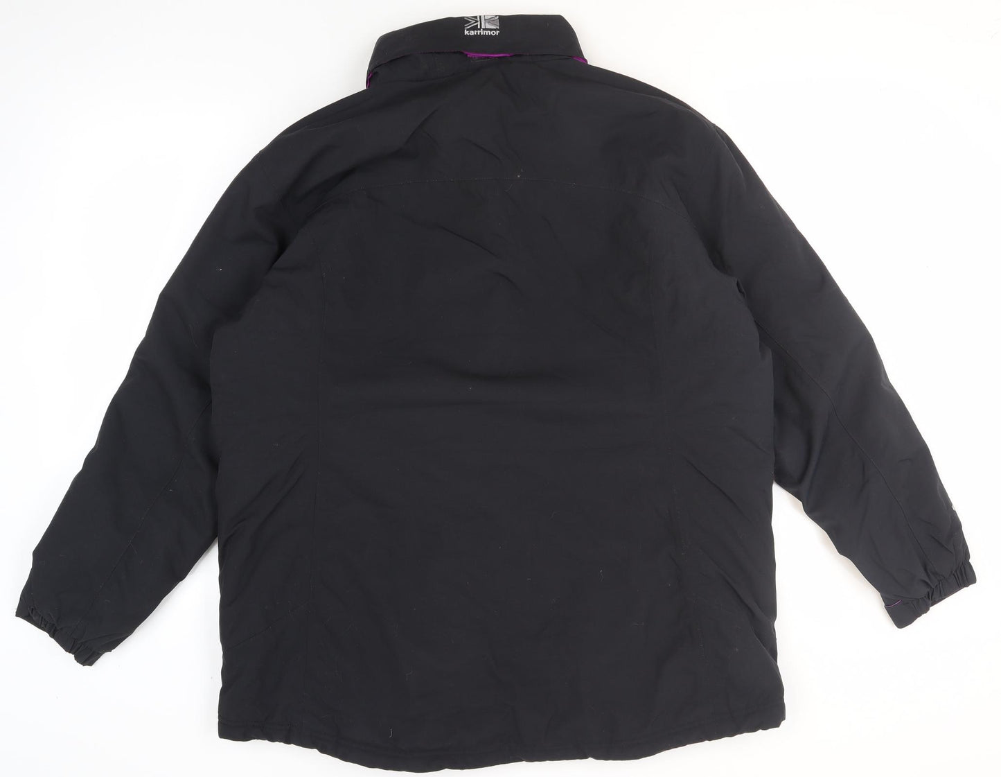 Karrimor Women's Black Ski Jacket Size 16 Winter Waterproof