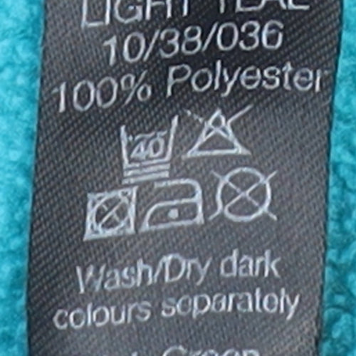 M&Co Women's Blue Fleece Waistcoat Size 10