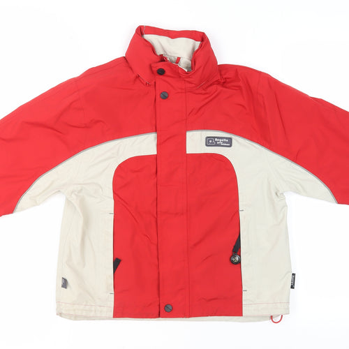 Regatta Boys Red Rain Coat Jacket 7-8 Years
