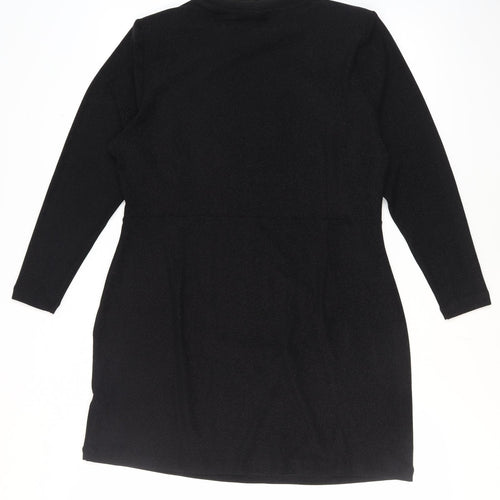 Marks and Spencer Women's Black Shift Dress Size 20