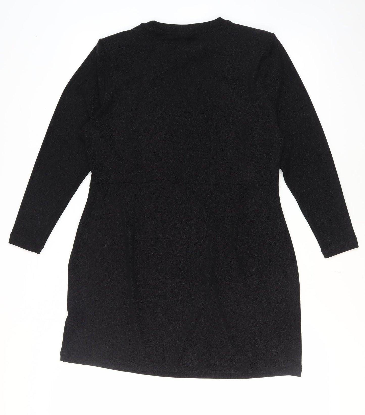 Marks and Spencer Women's Black Shift Dress Size 20