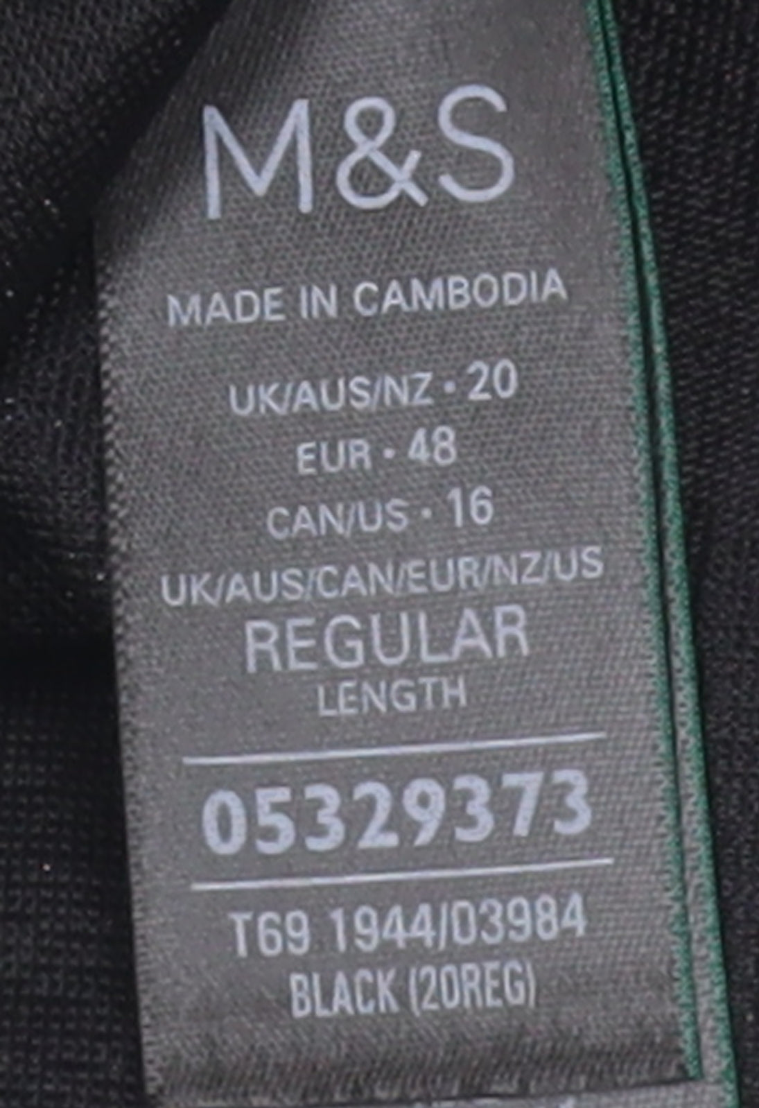 Marks and Spencer Women's Black Shift Dress Size 20