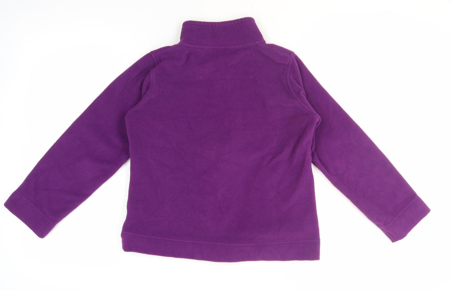 Isle Women's Purple Fleece Jacket Size 10 Casual