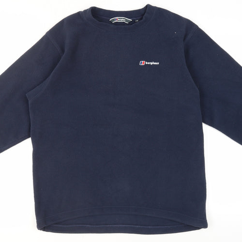 Berghaus Men's Blue Fleece Pullover Sweatshirt M