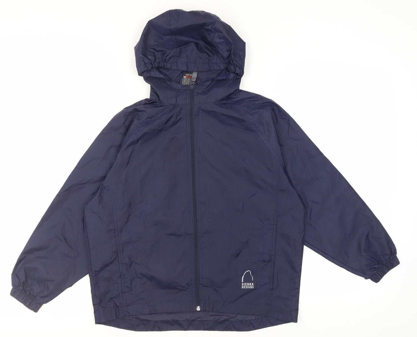 Sierra Designs Unisex Blue XL Windbreaker Jacket