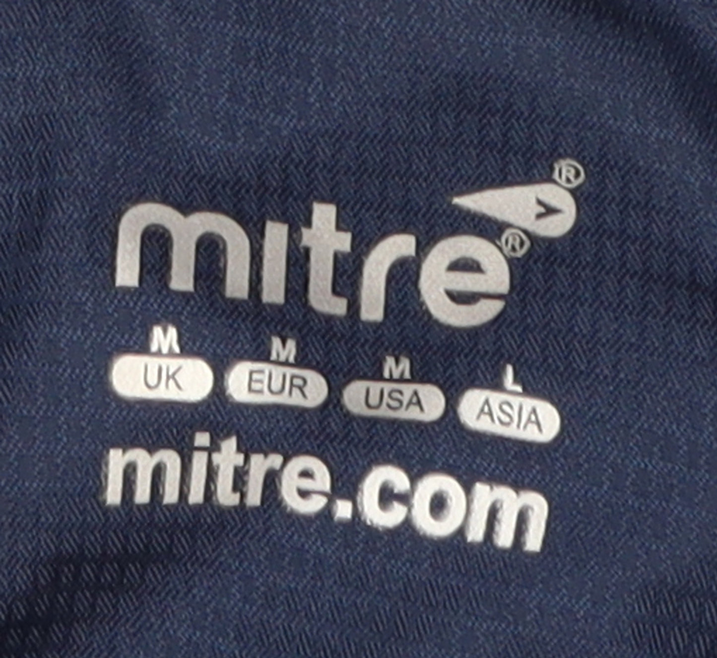Mitre Men's Blue Hooded Parka Jacket Medium