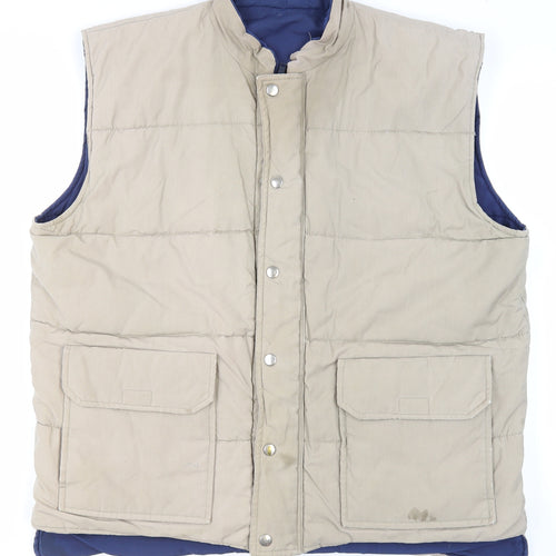 Regatta Men's Beige Padded Waistcoat L Casual Outdoor