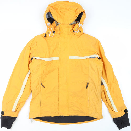 Nike ACG Men's Yellow Hooded Windbreaker Jacket S