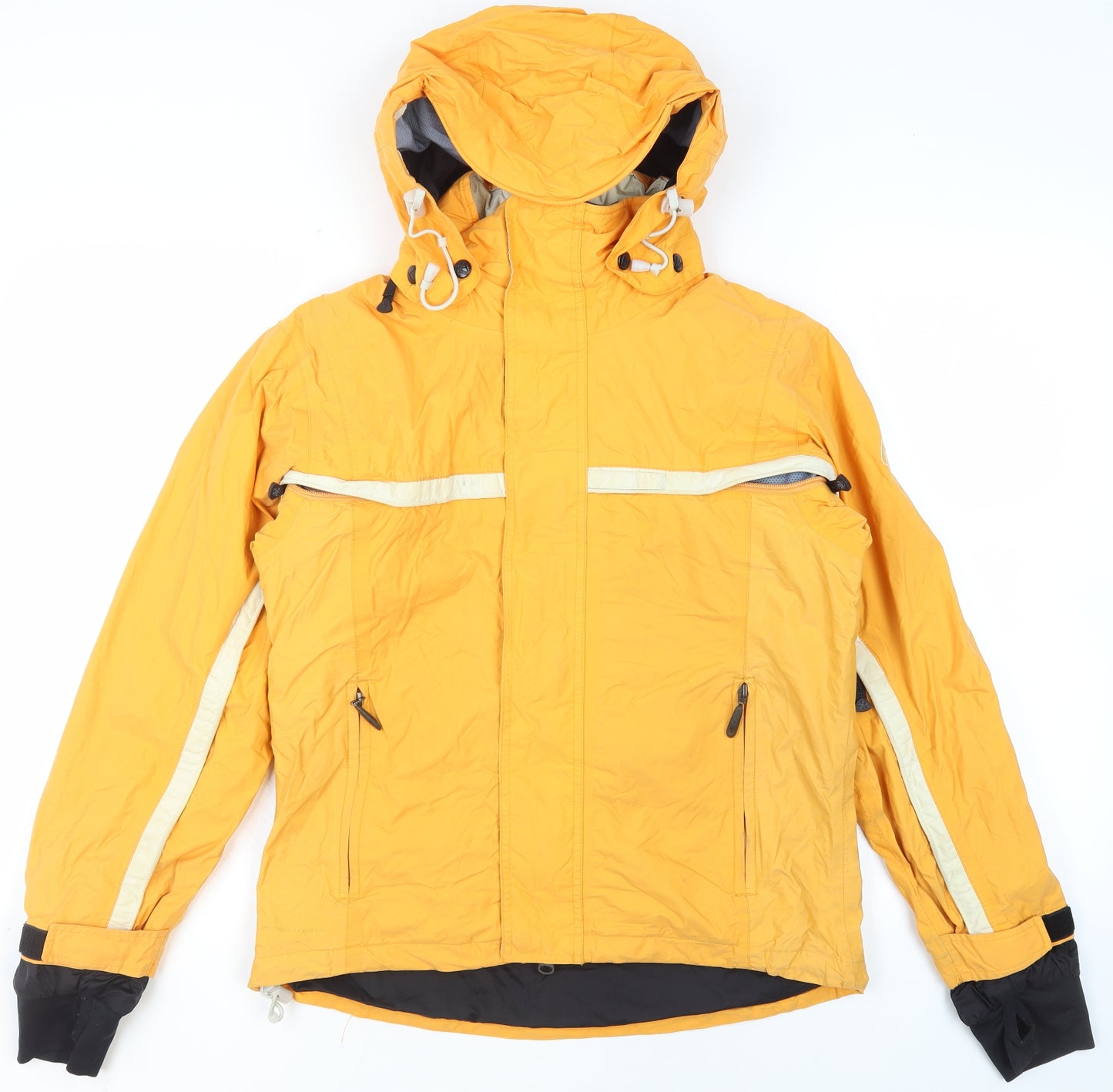 Nike ACG Men's Yellow Hooded Windbreaker Jacket S