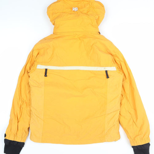 Nike ACG Men's Yellow Hooded Windbreaker Jacket S