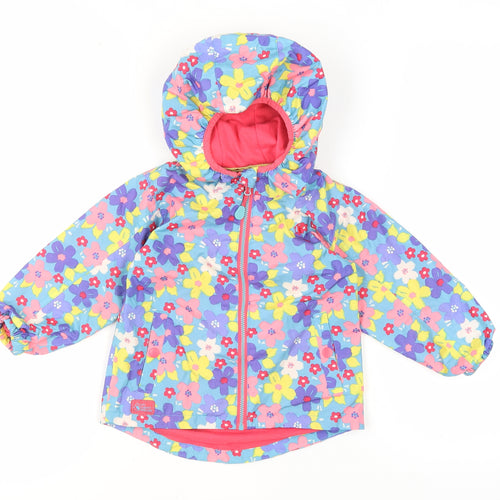 Little Light House Girls Multicoloured Hooded Jacket 2-3 Years