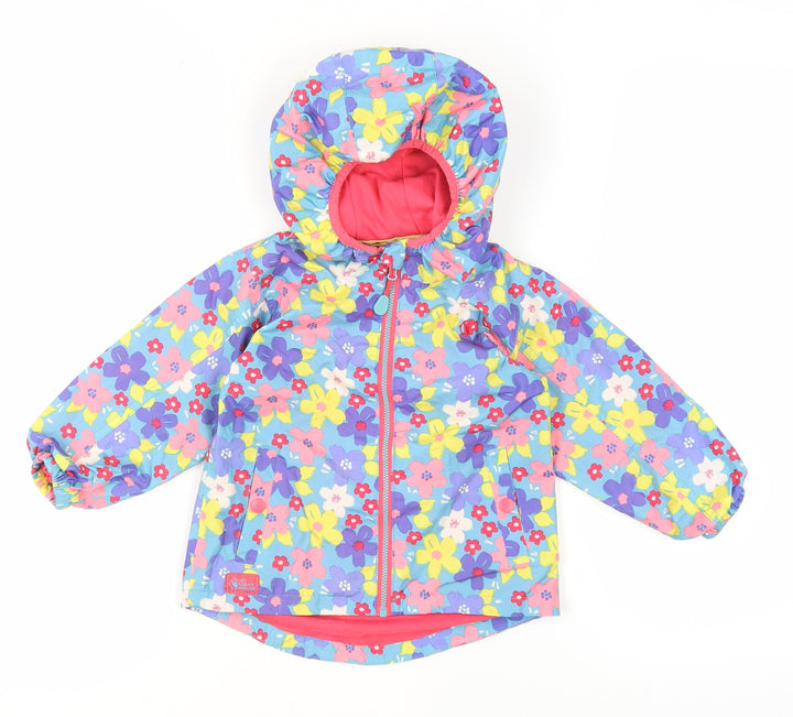 Little Light House Girls Multicoloured Hooded Jacket 2-3 Years
