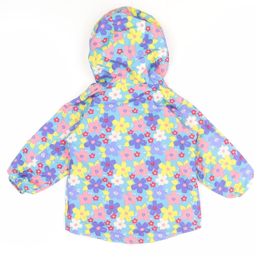 Little Light House Girls Multicoloured Hooded Jacket 2-3 Years