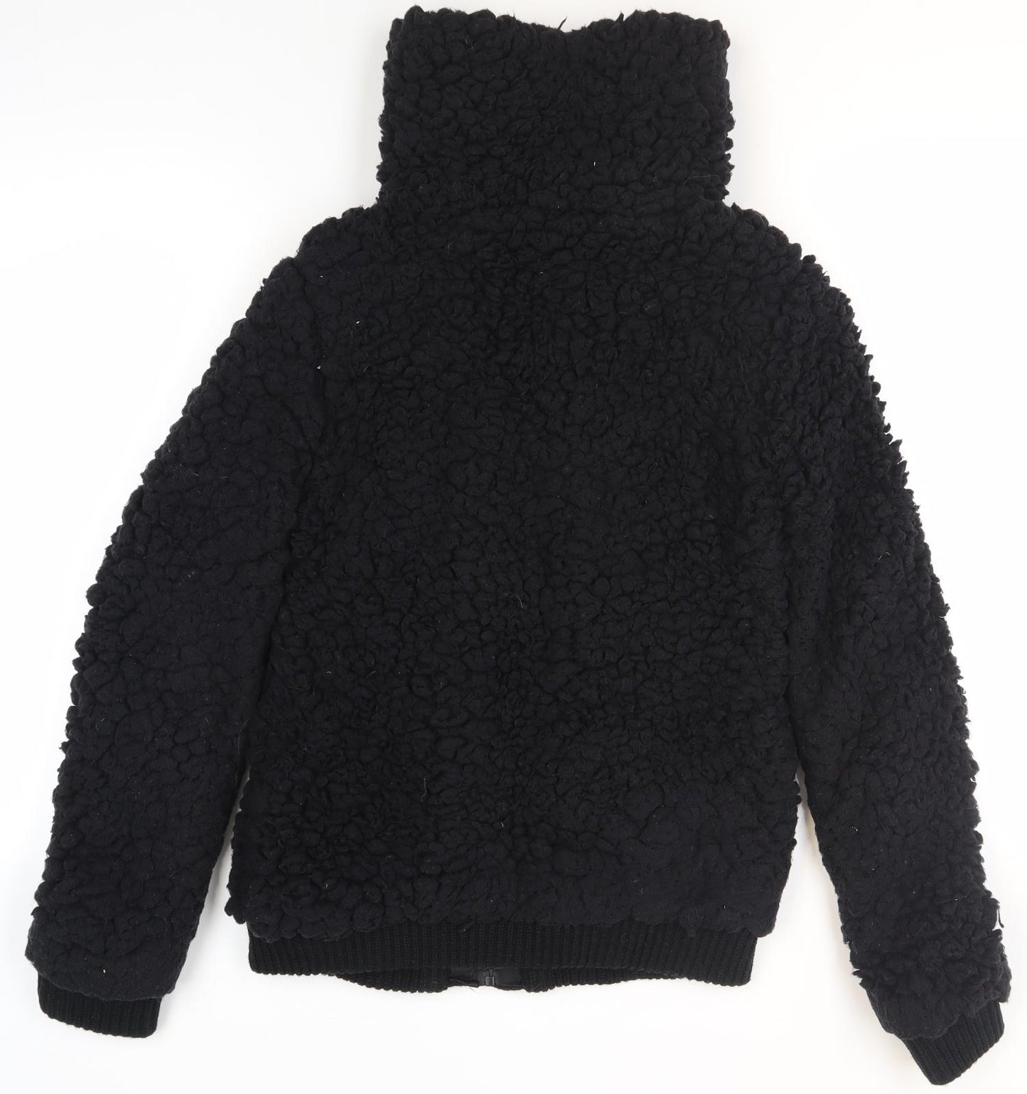 Sparkle & Fade Women's Black Bomber Jacket S