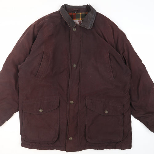 St Bernard Men's Brown Field Jacket - XL, Classic Outdoor