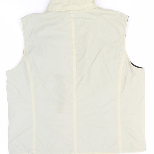 Dannimac Beige Unisex Waistcoat L Zip Casual