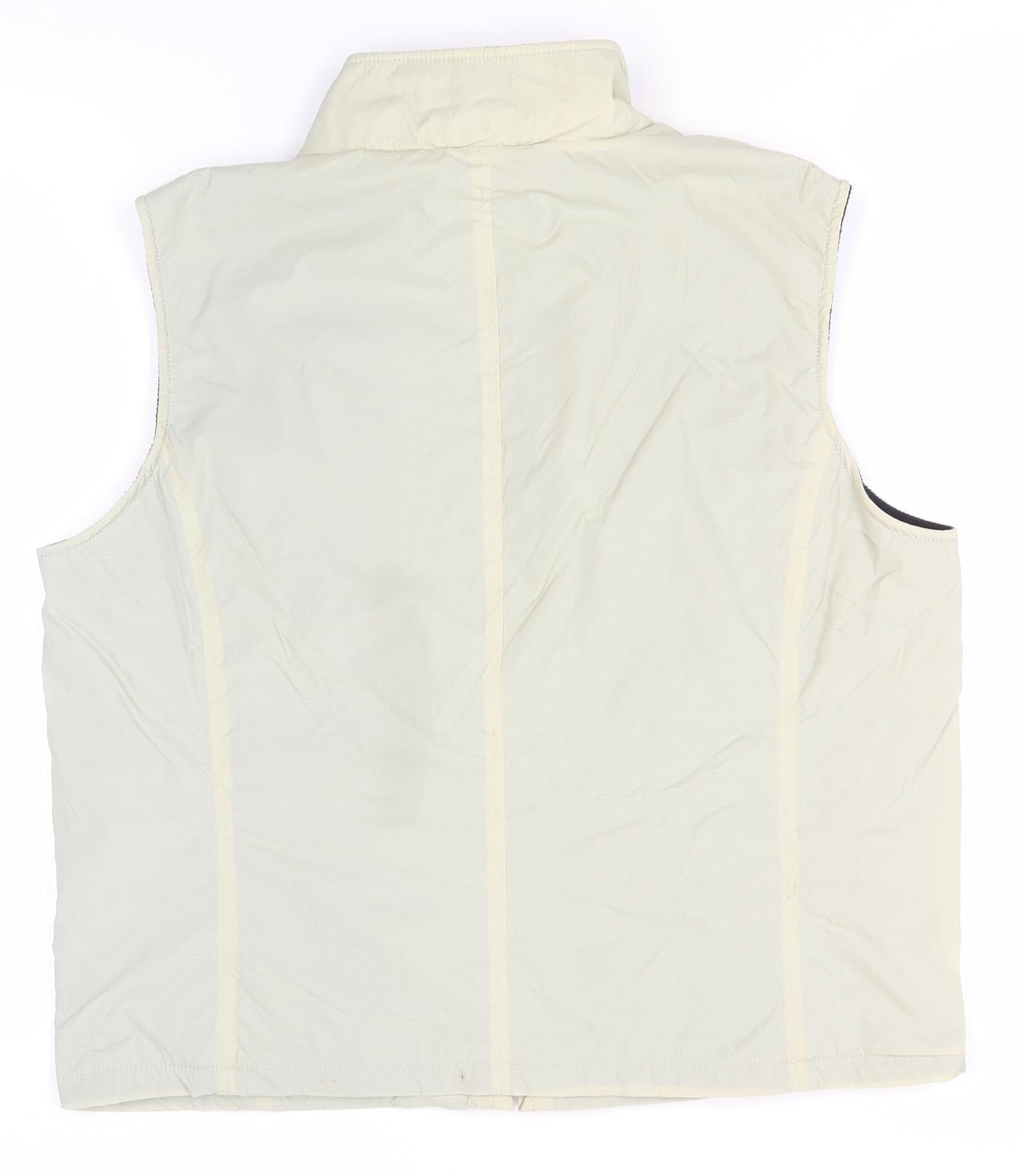 Dannimac Beige Unisex Waistcoat L Zip Casual