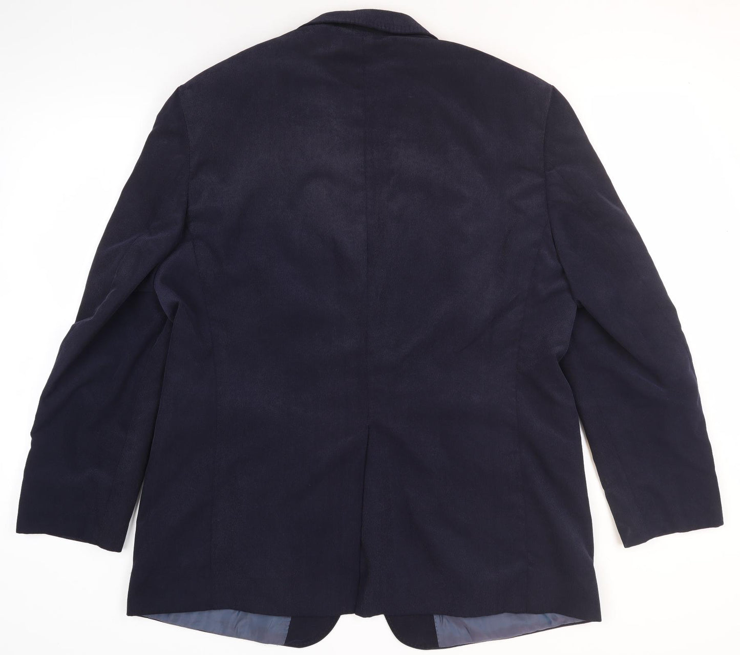 Marks and Spencer Men's Blue Blazer - Size M, Button Accent