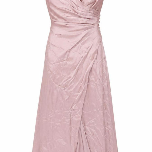 Galina Signature Womens Pink Polyester Maxi Size 4 Sweetheart Zip