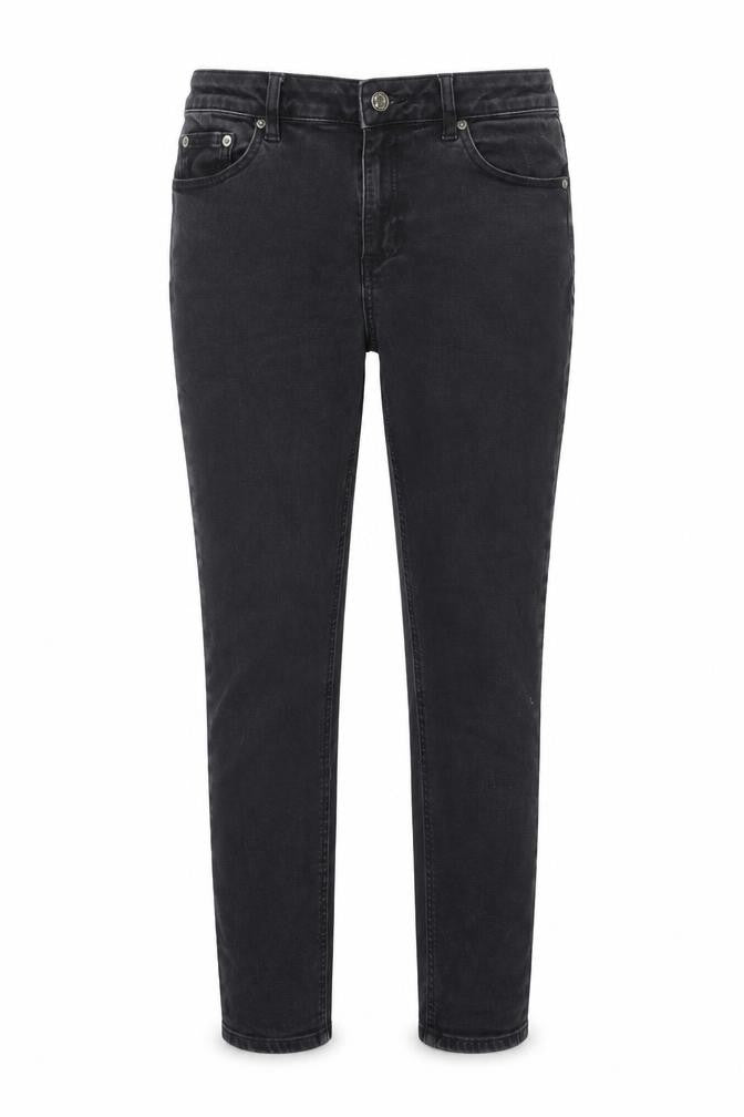 ASOS Womens Grey Cotton Skinny Jeans Size 32 in L30 in Regular Button