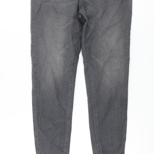 Marks and Spencer Womens Green Cotton Jegging Jeans Size 8 L26 in Regular