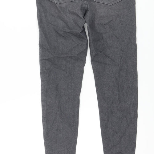 Marks and Spencer Womens Green Cotton Jegging Jeans Size 8 L26 in Regular