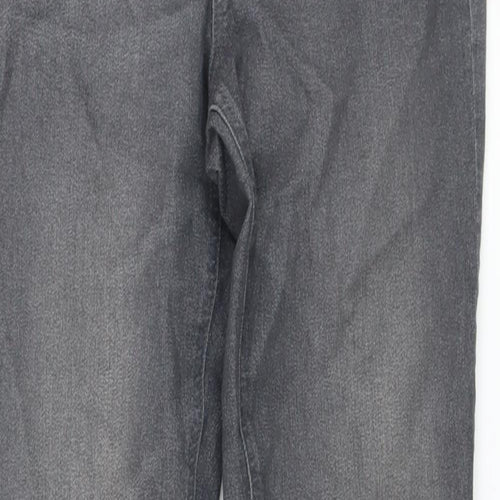 Marks and Spencer Womens Green Cotton Jegging Jeans Size 8 L26 in Regular