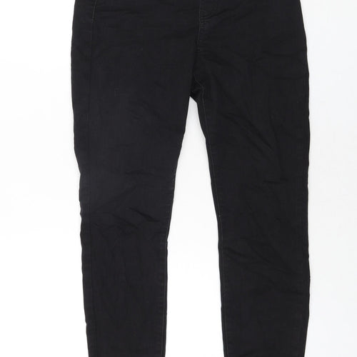 Soyaconcept Womens Black Cotton Jegging Jeans Size 10 L28 in Regular