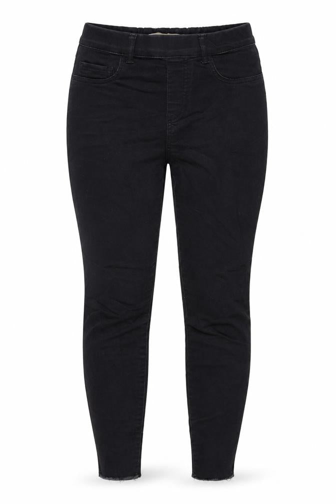 Soyaconcept Womens Black Cotton Jegging Jeans Size 10 L28 in Regular