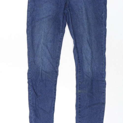 Dorothy Perkins Womens Blue Cotton Jegging Jeans Size 6 L32 in Regular