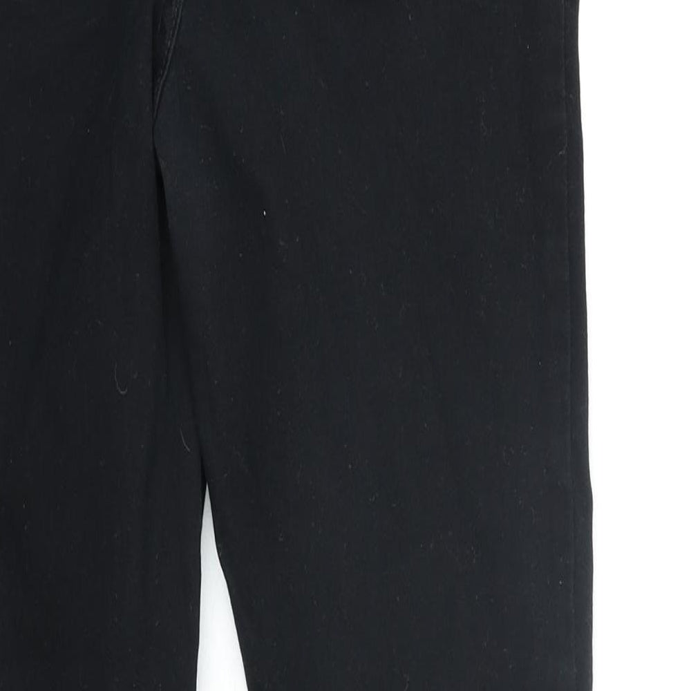 New Look Womens Black Cotton Jegging Jeans Size 12 L26 in Regular