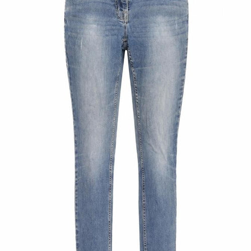NEXT Womens Blue Cotton Skinny Jeans Size 30 in L29 in Regular Zip