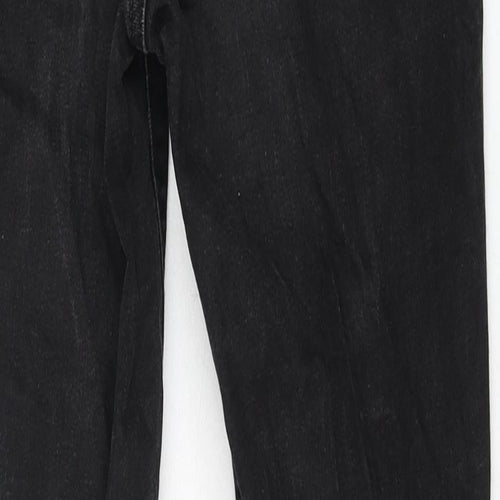 COLLUSION Womens Black Cotton Skinny Jeans Size 28 in L34 in Regular Zip
