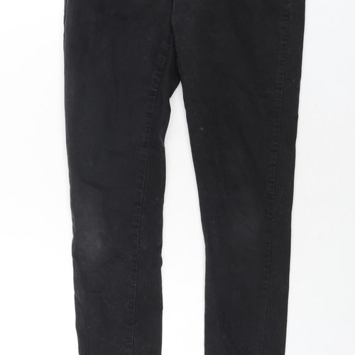 Boohoo Mens Grey Cotton Skinny Jeans Size 30 in L32 in Regular Zip