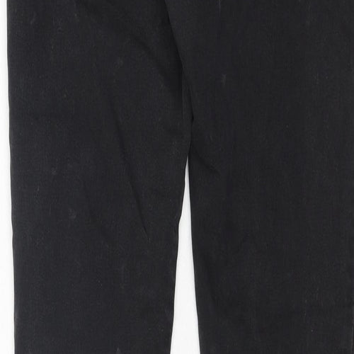 Boohoo Mens Grey Cotton Skinny Jeans Size 30 in L32 in Regular Zip